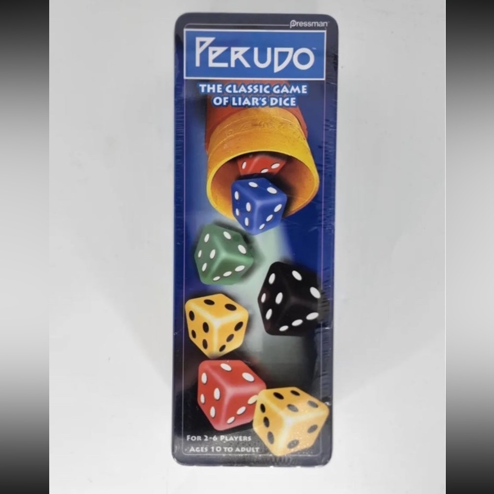 Perudo The Classic Game of Liar's Dice Collector's Tin 2007